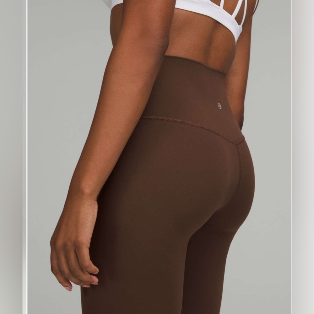Lululemon Align High-Rise Pant 28" Java Brown but… - image 3